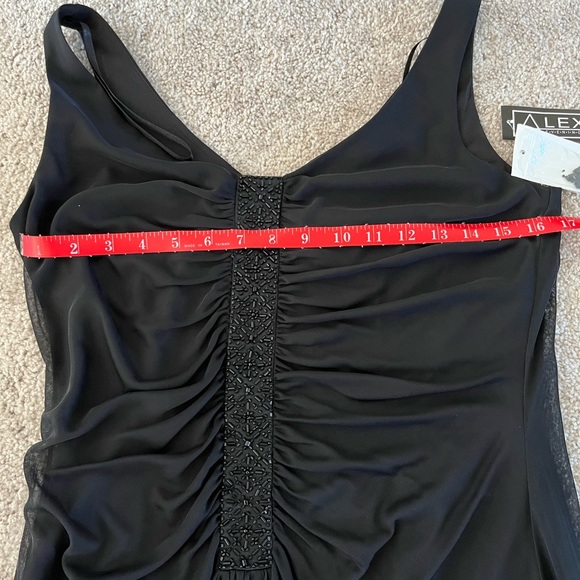 ALEX EVENINGS LITTLE BLACK DRESS - Picture 3 of 8